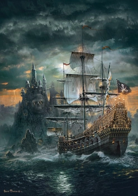 Piratenschip 1500 stukjes