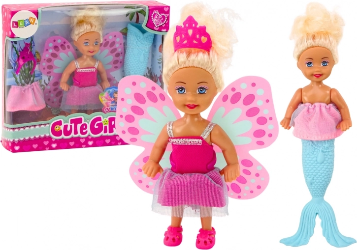 Mini pop 2-in-1 zeemeermin Fairy Tail Wings