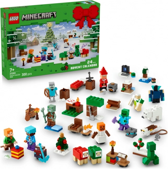 LEGO Minecraft adventskalender 2025