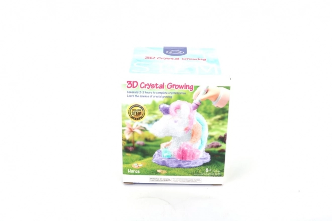 Groeiende kristallen 3D Eenhoorns
