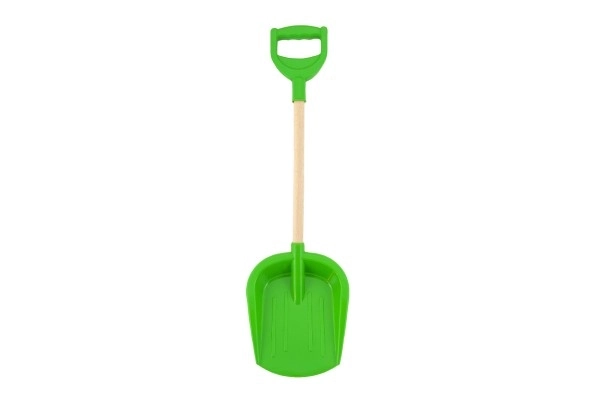 Schep voor zand plastic/hout 19x64x7cm 12m+