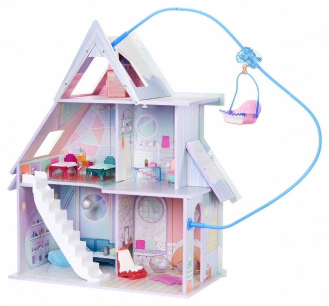 Houten poppenhuis L.O.L. Surprise Winter Cottage