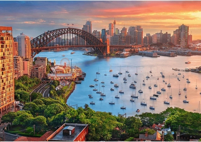 Iconisch uitzicht op Sydney