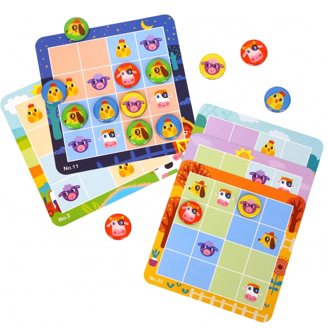 Kindersudoku boerderij door Tooky Toy