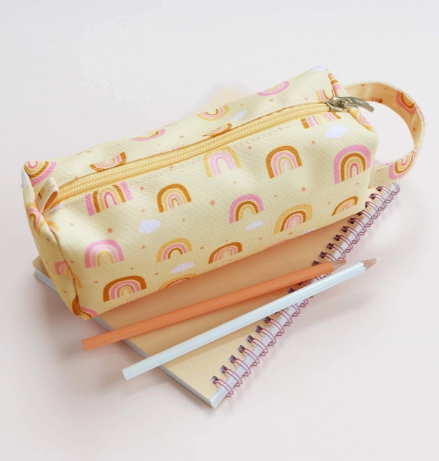 Etui voor kleurpotloden - regenboog