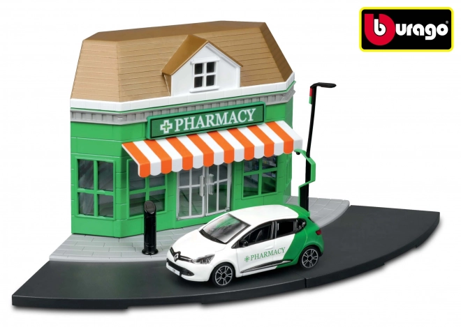 Bburago stad 1:43 18-31511 Apotheek