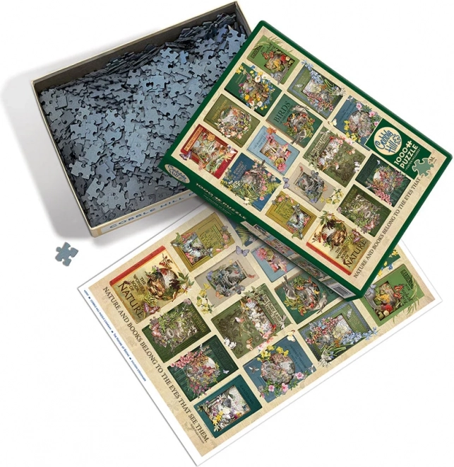 COBBLE HILL Puzzel Natuur in Boeken 1000 Stukjes