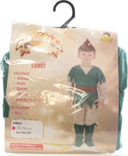 Kinder carnavalskostuum jager (92–104 cm)