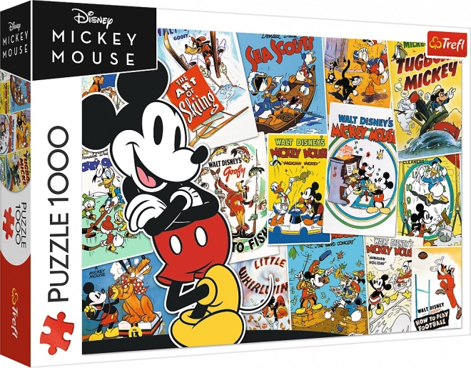 Puzzel 1000 Stukken in de Wereld van Mickey Mouse