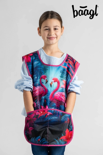 BAAGL Kinder schort Flamingo's