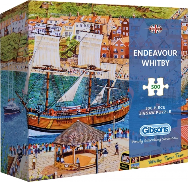 Puzzle Endeavour Whitby 500 stukken