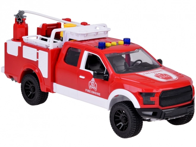 Brandweerwagen voor kinderen met geluid en licht