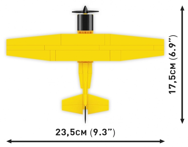 Cessna 172 Skyhawk bouwpakket geel
