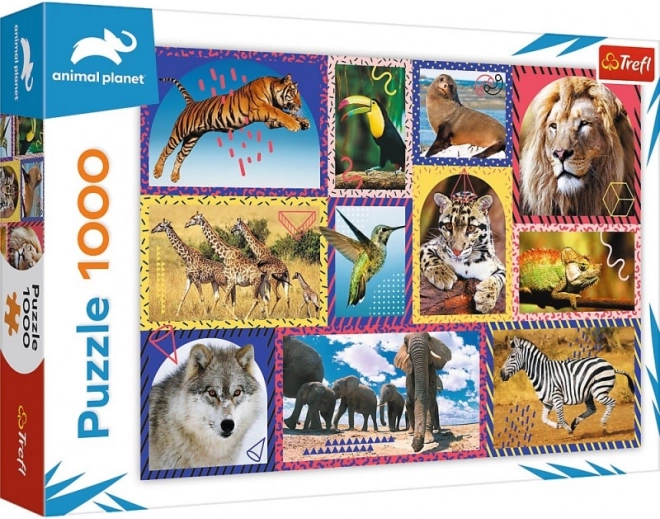 Puzzel Wilde natuur 1000 stukjes