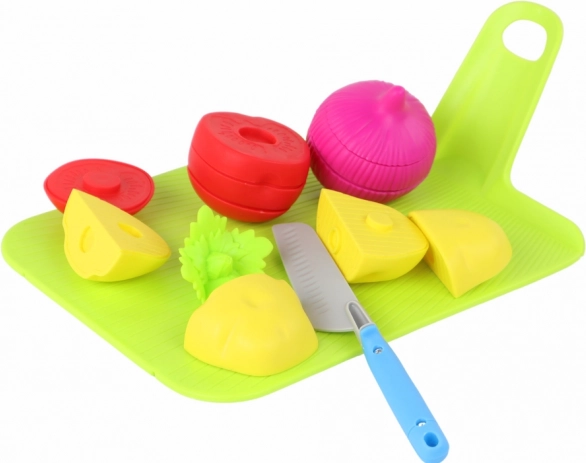 Realistische plastic groenten