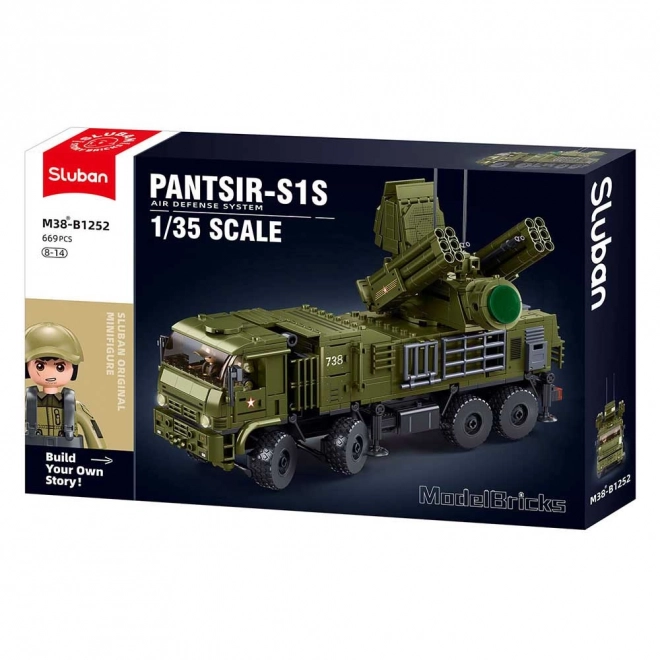Bouwpakket Pantsir S1S op schaal 1:35
