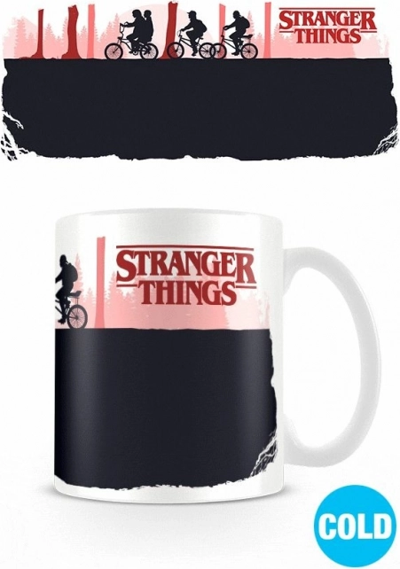 warmtegevoelige mok Stranger Things Upside Down