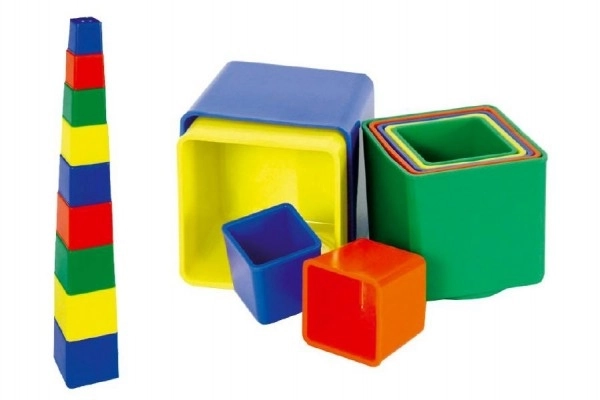 Kubus piramide kinderspeelgoed