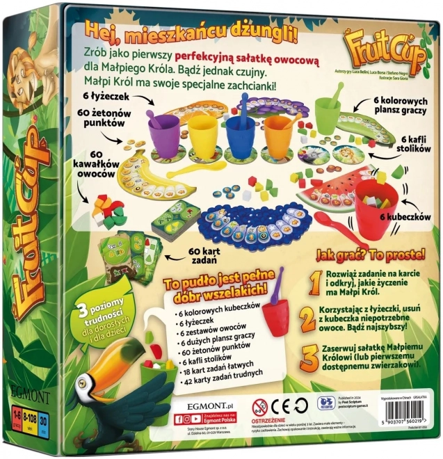 Familie Spel Fruitbeker