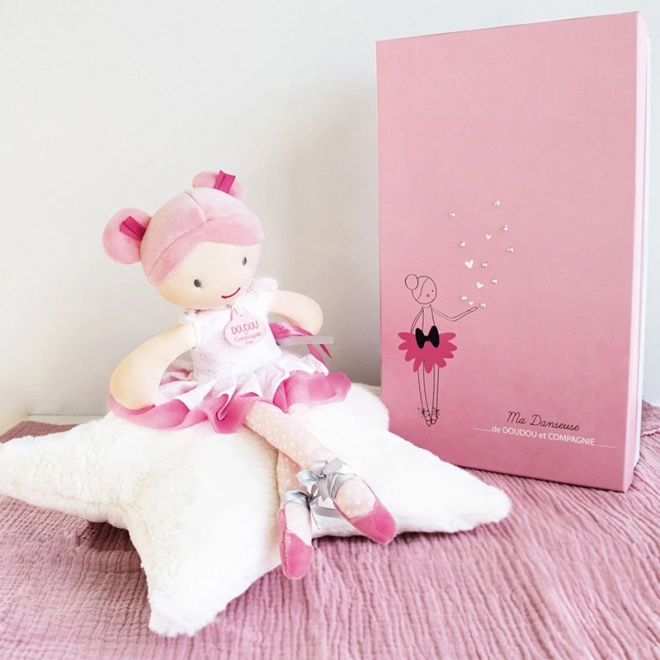 Doudou Jolijou ballerina-pop Lily Rose 36 cm