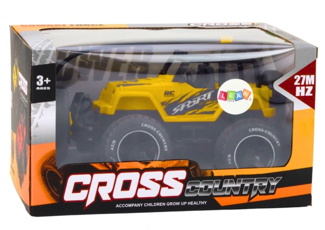 Race RC Off-road Auto 1:18 geel
