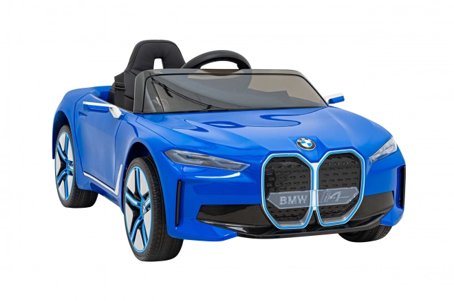 Kinderauto op batterij BMW i4 – Blauw