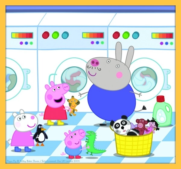 Puzzel 10v1 Peppa Pig