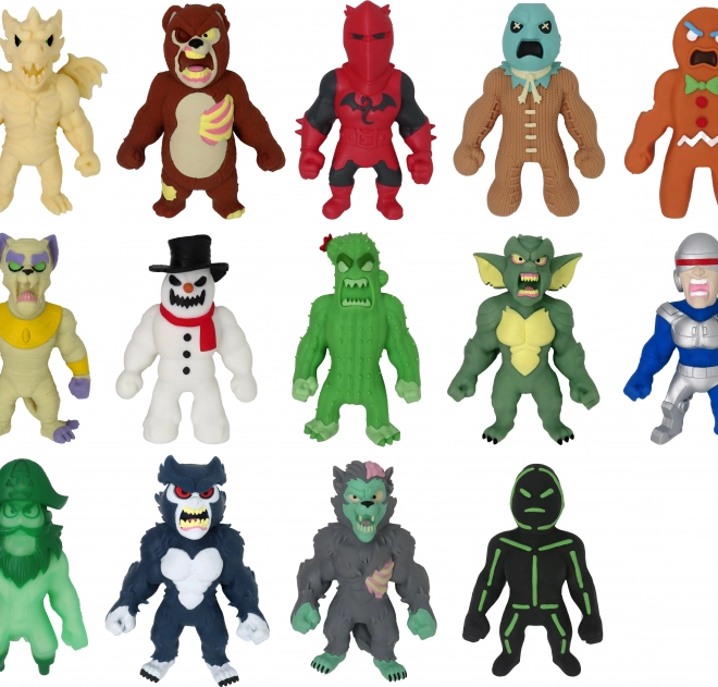 Flexi Monster serie 6 – uitrekbare griezelige figuren