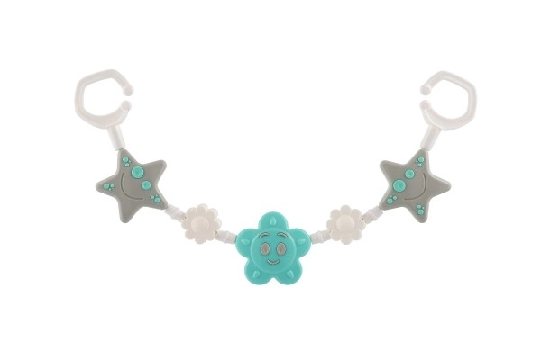 Gekleurde kinderwagenketting 43 cm