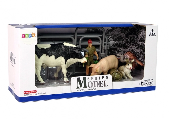 grote set boerderijdierfiguren