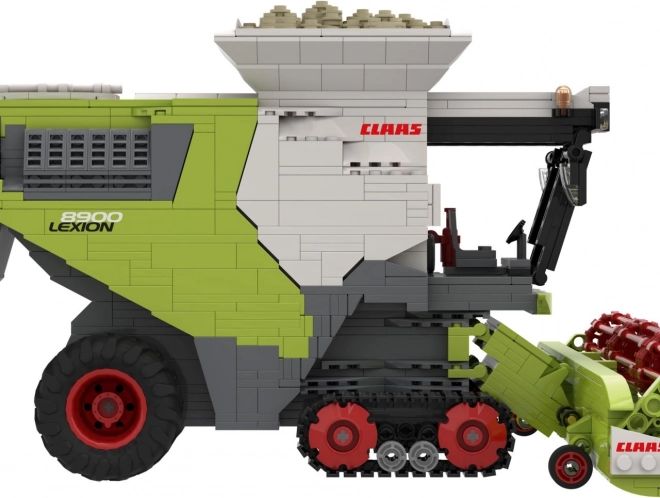 Bouwpakket Brixies Plus Claas Lexion 8900 Terra Trac met aanhanger