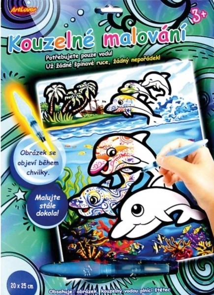 Magisch schilderen met water 20 cm