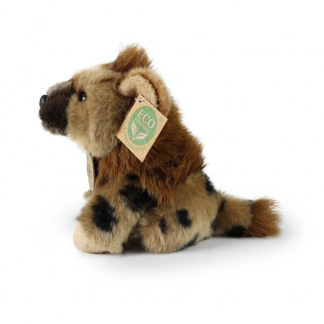 Gevlekte pluche hyena 16 cm