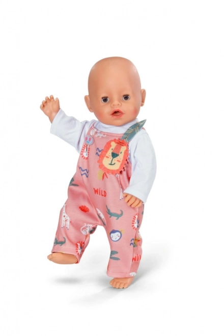 Tuinbroek Jungle voor BABY born poppen 43 cm