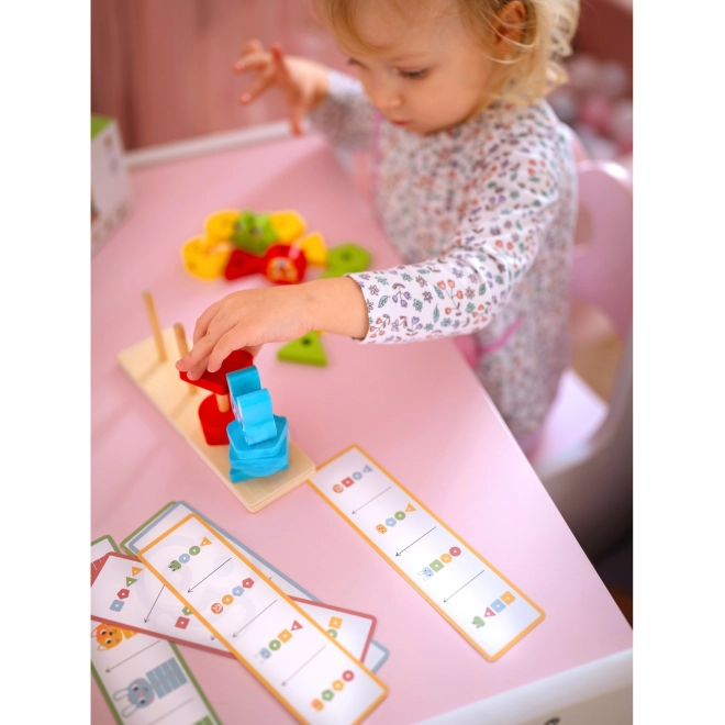 Montessori stapeldierpiramide 27 stuks FSC
