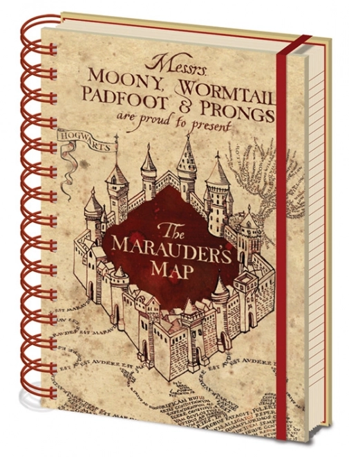A5 spiraalblok, Harry Potter