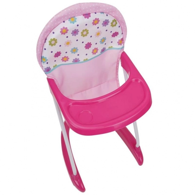 Hoge stoeltje voor pop Crew Spring Pink