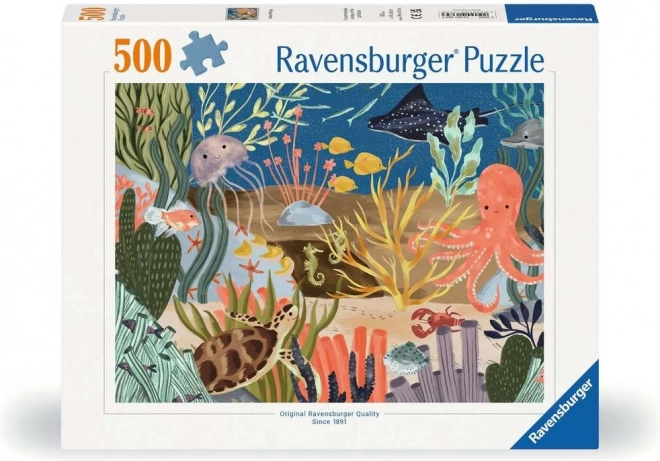 Puzzel Ocean Whimsy 500 stukjes Ravensburger