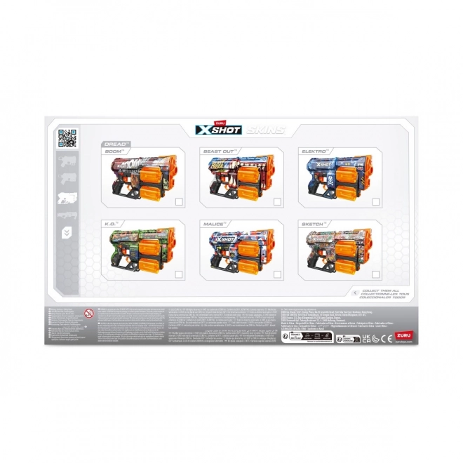 Odpalapparaat SKINS DREAD (12 pijlen) patroon Beast