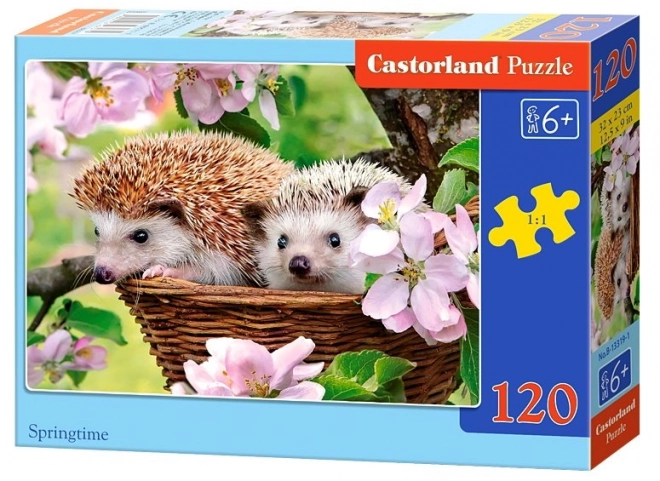 Puzzel 120 stukjes lentetijd