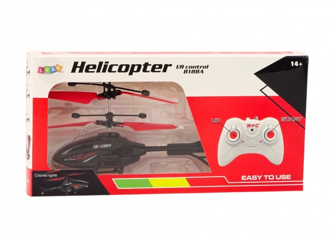 Afstandsbediende RC helikopter Gyroscoop – rood