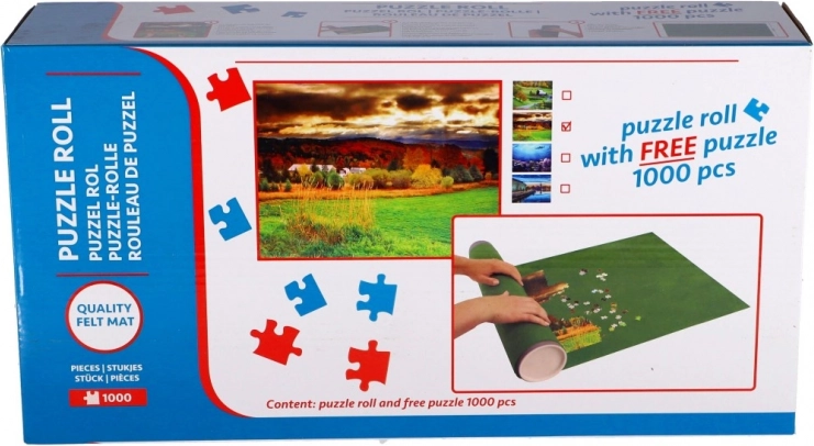 Eenvoudig opbergen van onvoltooide puzzels