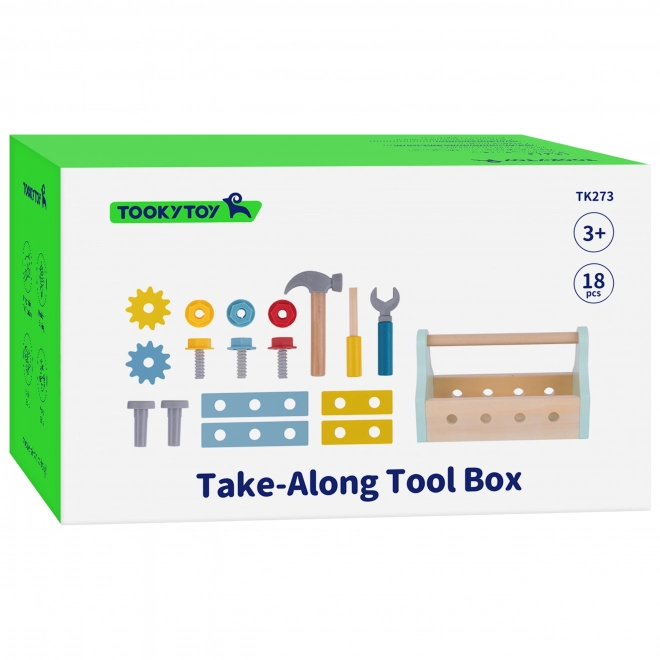 Houten gereedschapset Tooky Toy