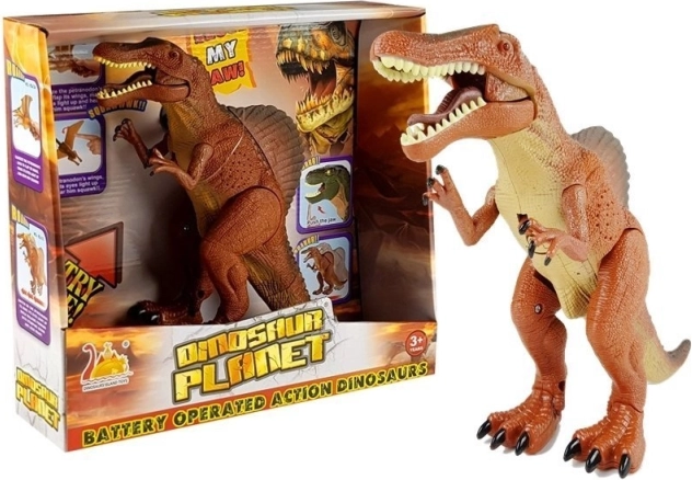Grote batterij-aangedreven brullende Tyrannosaurus dinosaurus