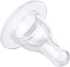 Siliconen speen voor pap Canpol Babies, 2 stuks