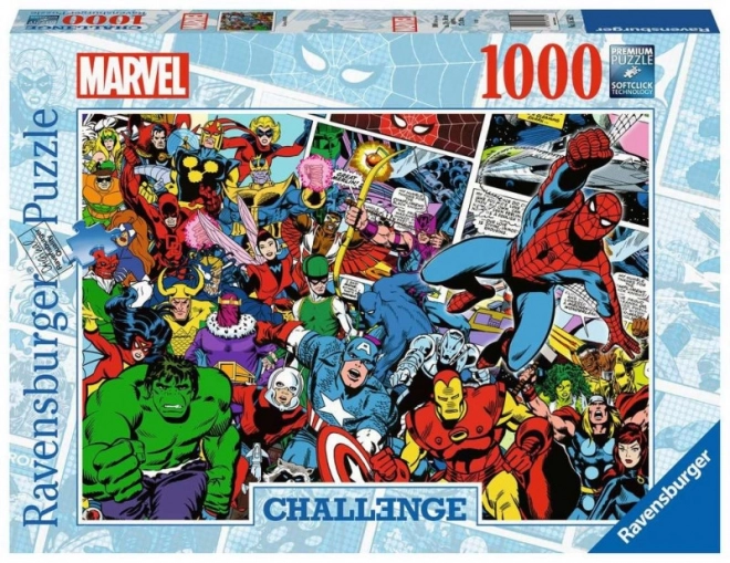 Puzzel 1000 stukjes Uitdaging Marvel