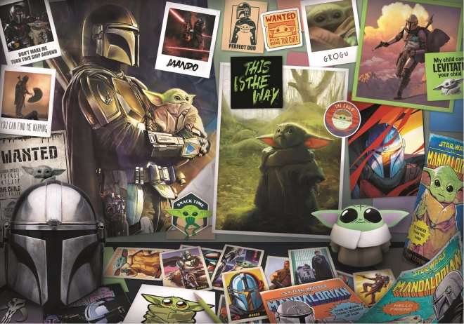 Puzzel 1000 stukjes Collectie Grogu Mandalorian