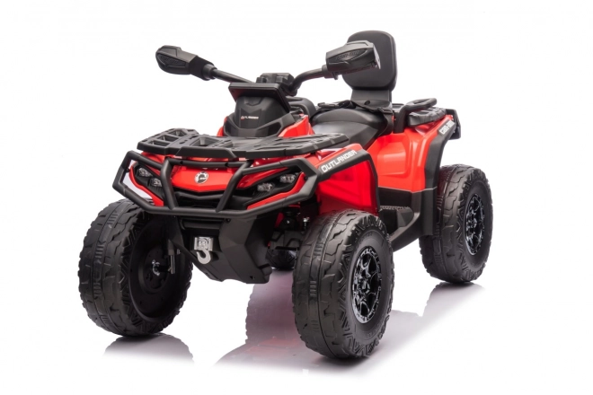 Elektrische kinderquad Can Am Outlander met bestuurder