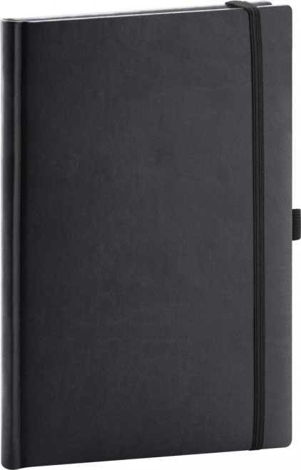 Gelijnd notitieboek NOTIQUE Aprint zwart 15 x 21 cm