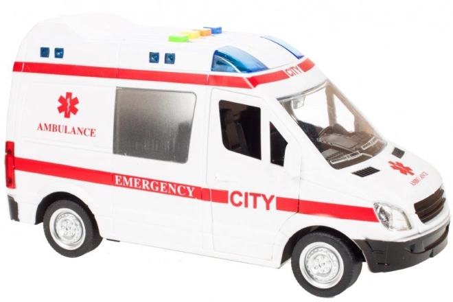 Ambulance met geluids- en lichteffecten